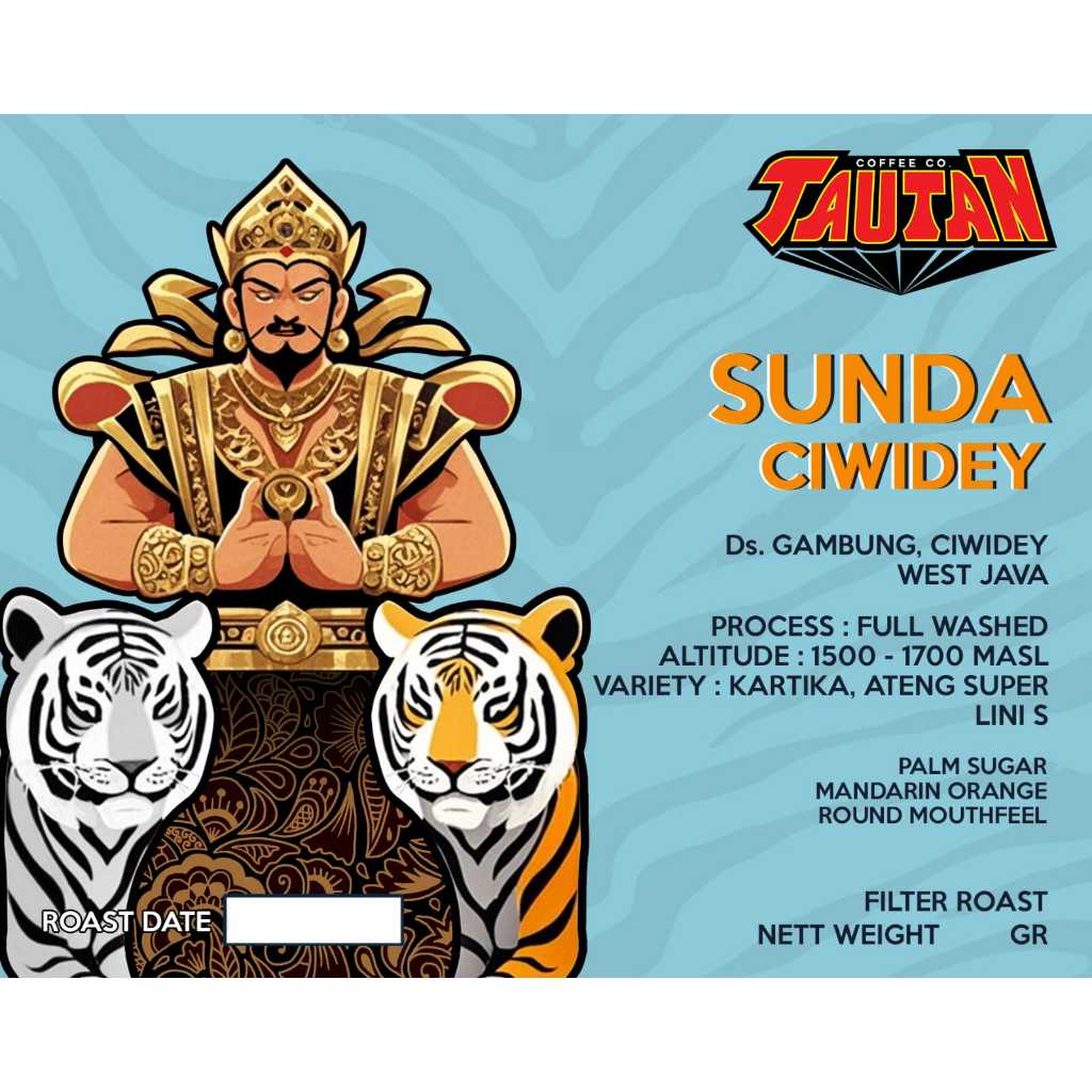 

TAUTAN SINGLE ORIGIN SERIES: SUNDA CIWIDEY