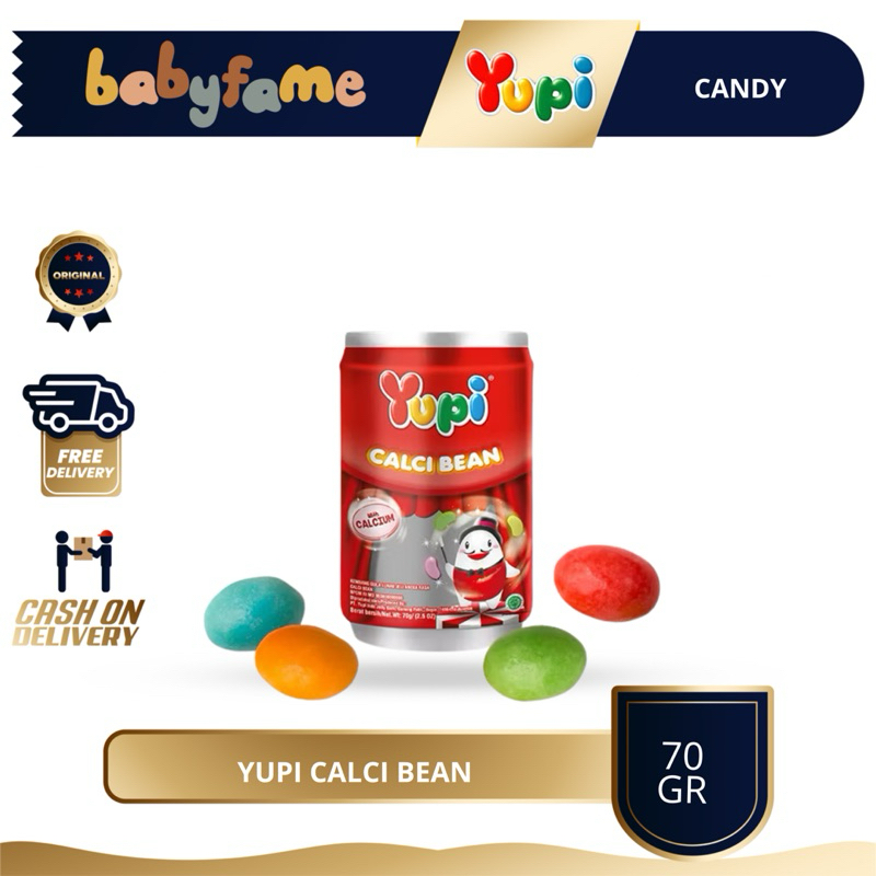 

YUPI CALCI BEAN | 70 GR