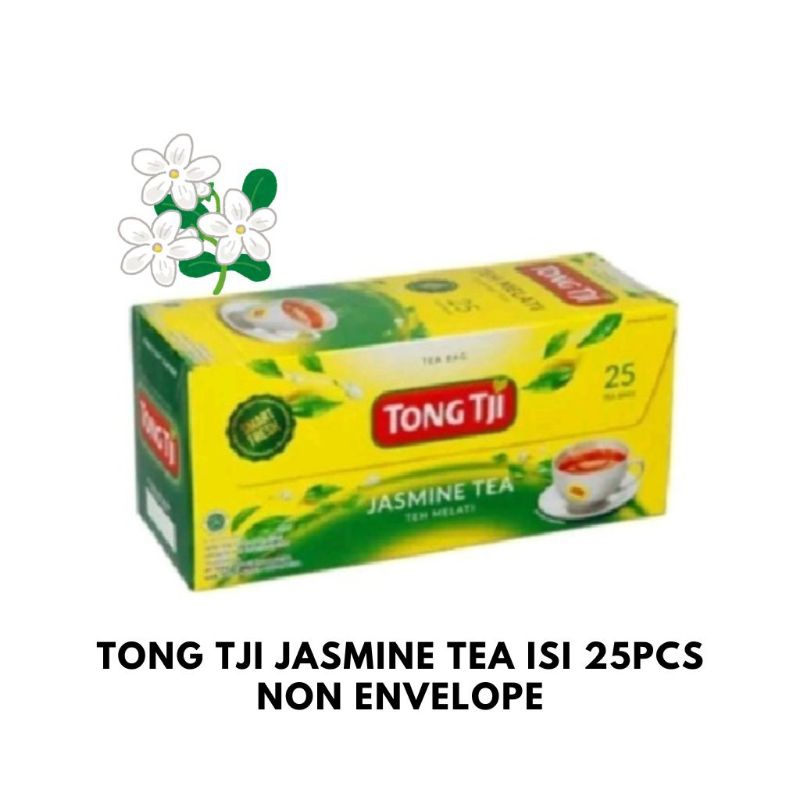 

Teh Celup Tong Tji Jasmine Tea Non Amplop Isi 25pcs