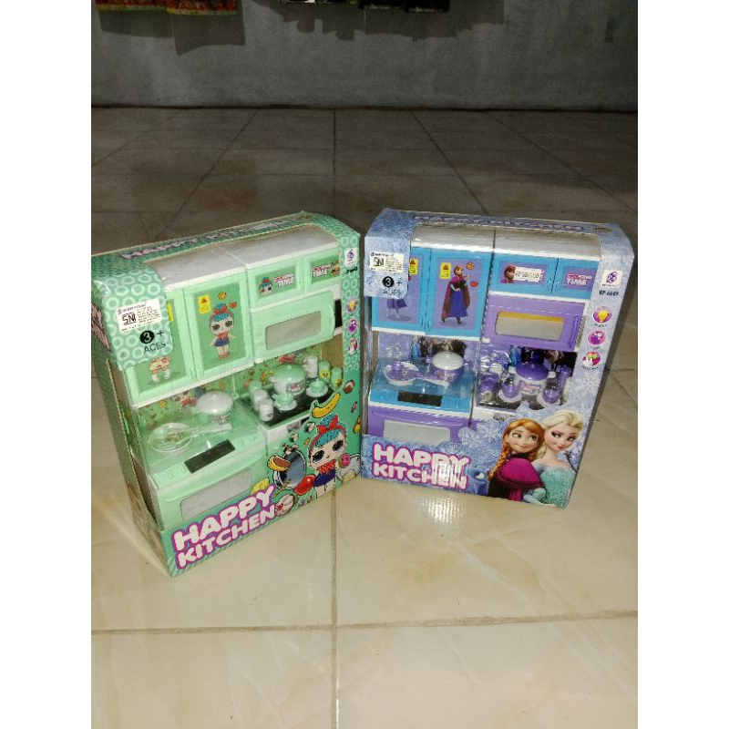 mainan anak kitchen set/mainan anak dapur mini/happy kitchen