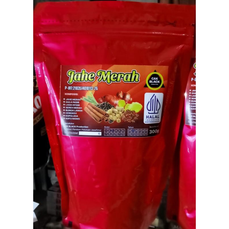 

Wedang Jahe Merah Bubuk 300 gram.