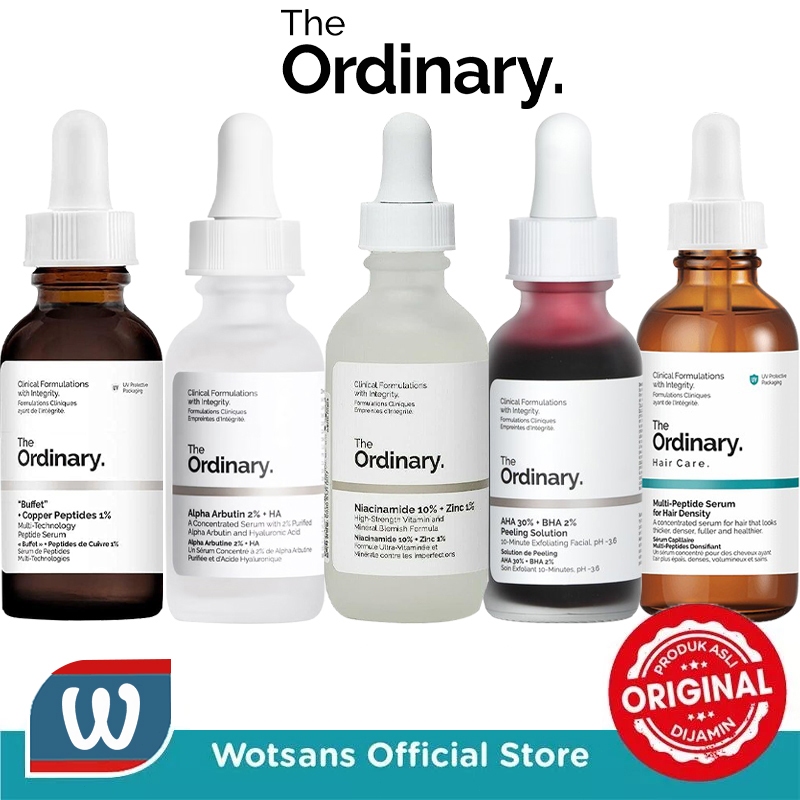 THE ORDINARY Serum/THE ORDINARY Toner 240ml/ Niacinamide 10% + Zinc 1% / AHA 30%+BHA 2% Peeling Solu