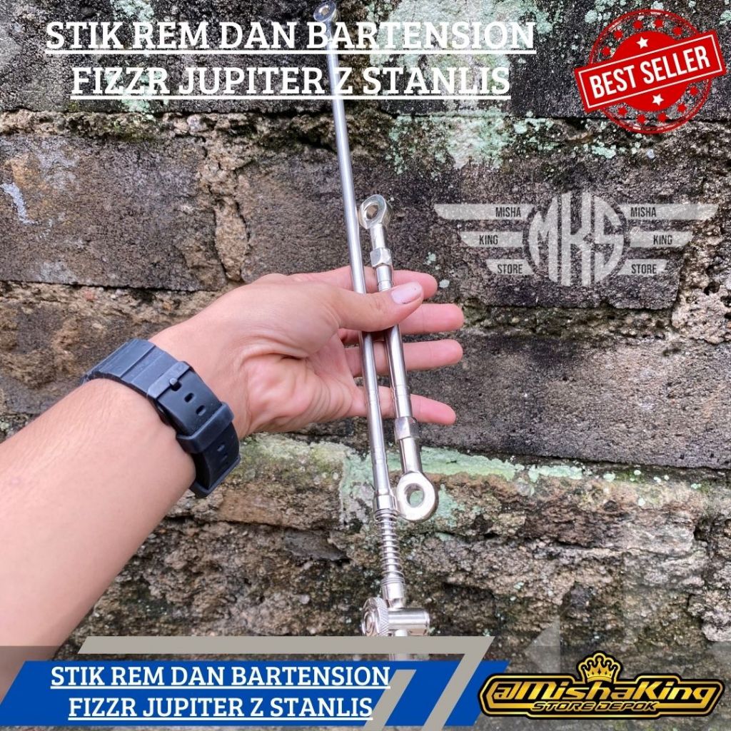 STIK REM BELAKANG FIZR FIZ F1ZR VEGA LAMA JUPITER Z PLUS TAHANAN TROMOL STEINLIST DAN PAHA REM FIZR 