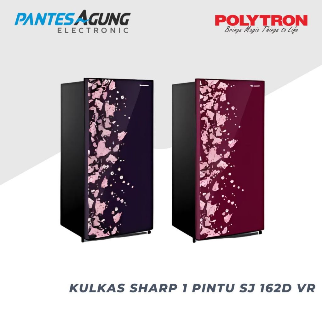 KULKAS SHARP 1 PINTU SJ 162 / Lemari es sharp sj 162