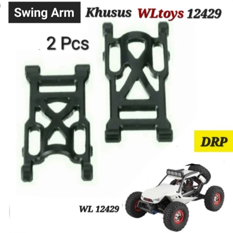 DRP Swing Arm Depan WLtoys 12429 Original RC Part