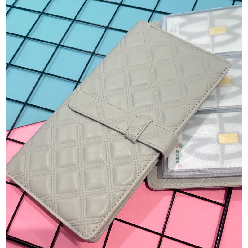 TERKINI Dompet Logam Mulia Album Emas Batangan Tempat Kartu Name Card TERKINI