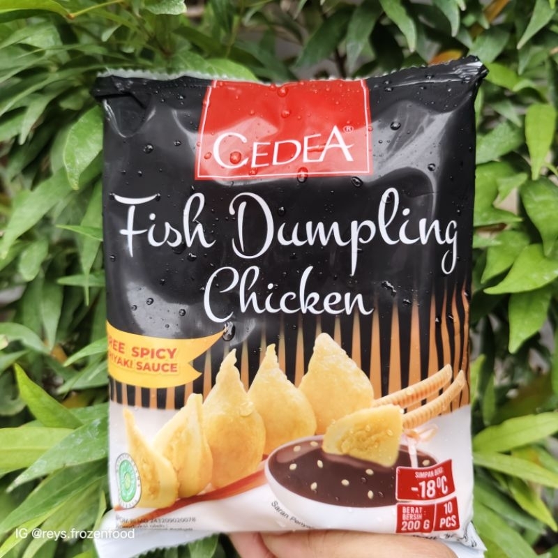 

Cedea Fish Dumpling Chicken 200gr