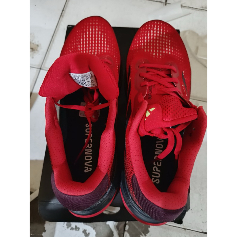 Adidas Supernova Rise Running Better Scarlet 42 2/3