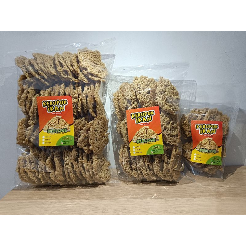 

Kerupuk Ikan khas Bawean (krupuk Kriting/ pettola)