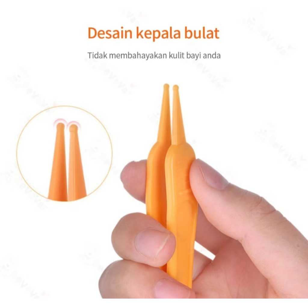 Pinset Pembersih Hidung Bahan Plastik Abs Untuk Bayi