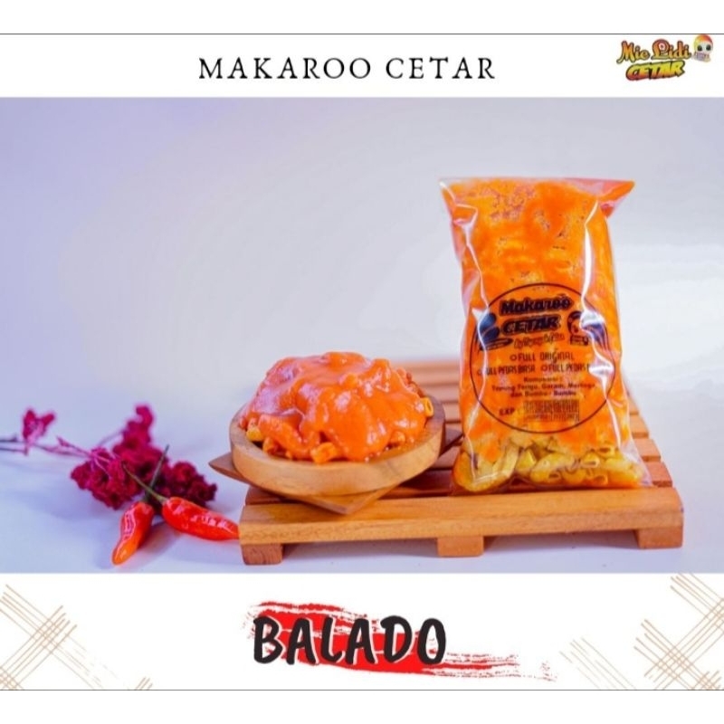 

makaroni cetar bumbu basah rasa balado