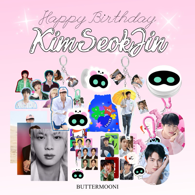 BTS Jin Birthday Collection by Buttermooni