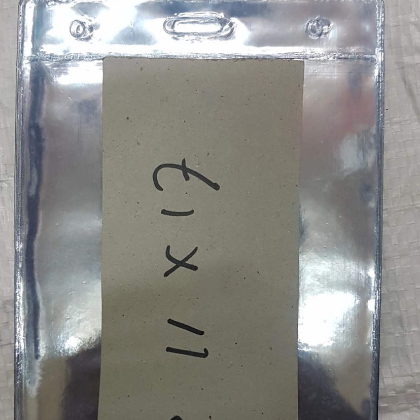 

uy Baru Kantong Panitia Bening Ukuran 11x17 ISI 1 Plastik Mika Micron 9 E99