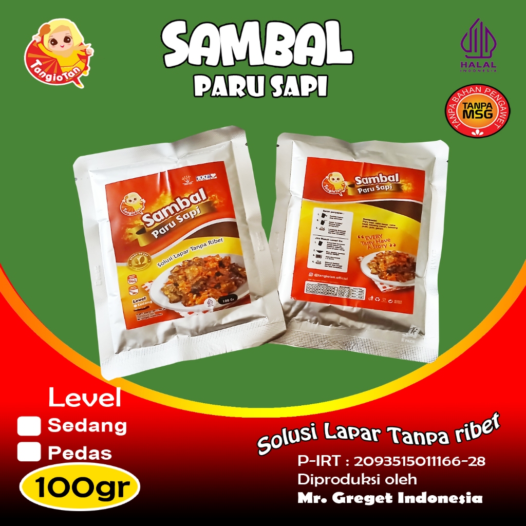 

Sambel Paru Sapi - 100gr