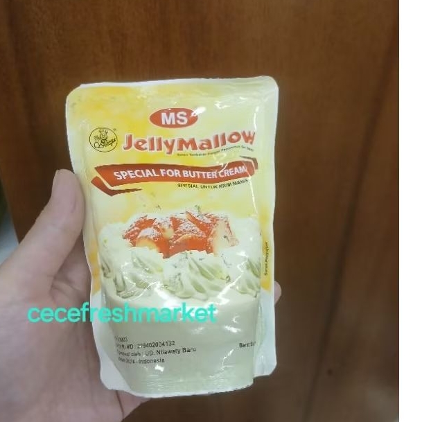 

Jual ms jelly mallow special for butter cream pack 200 gr