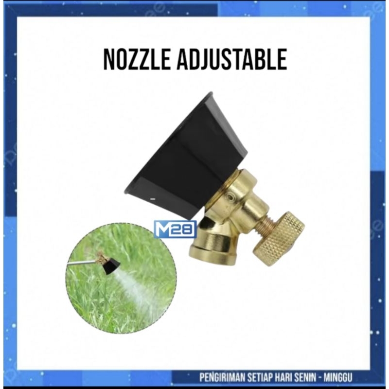 Nozzle Murah Adjustable Kuningan Nozzle Kabut Sprayer Elektrik Kepala Semprot Hama