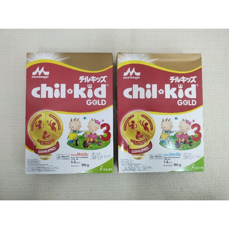 

Morinaga Chil-Kid Gold 3, 190g (Untuk Usia 1-3 Tahun)