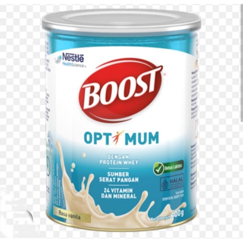 

Boost Opt Mum Dengan Protein Whey Rasa Vanila 400g