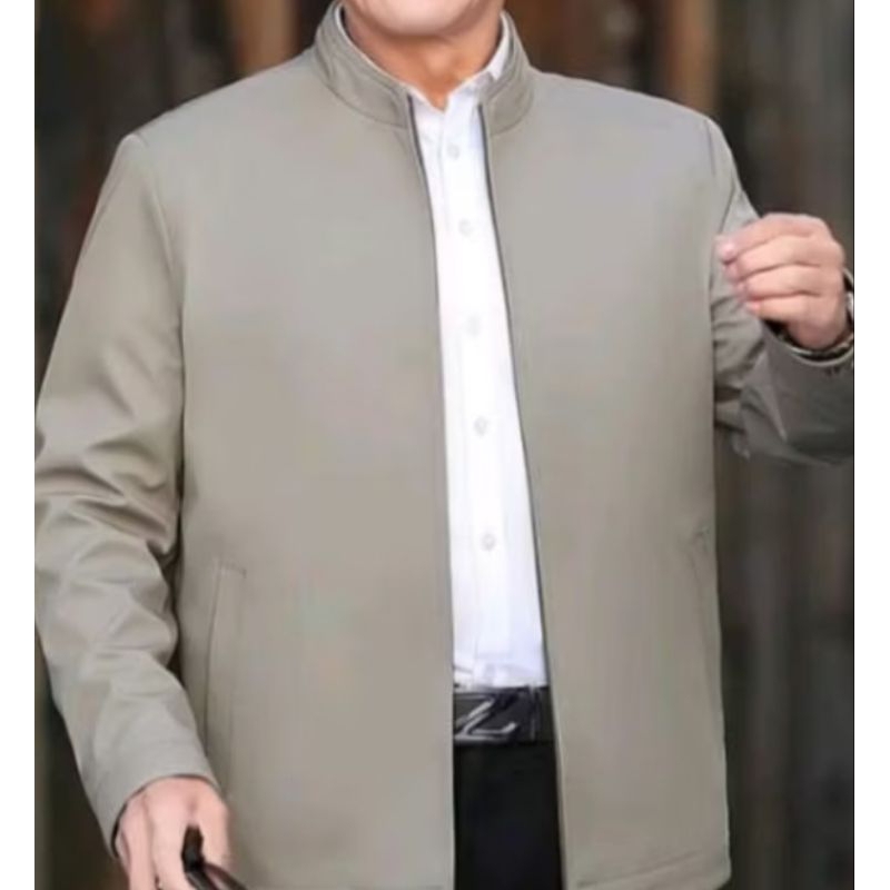 jasko pria  lengan panjang jaket formal semi jas ada ukuran jumbo