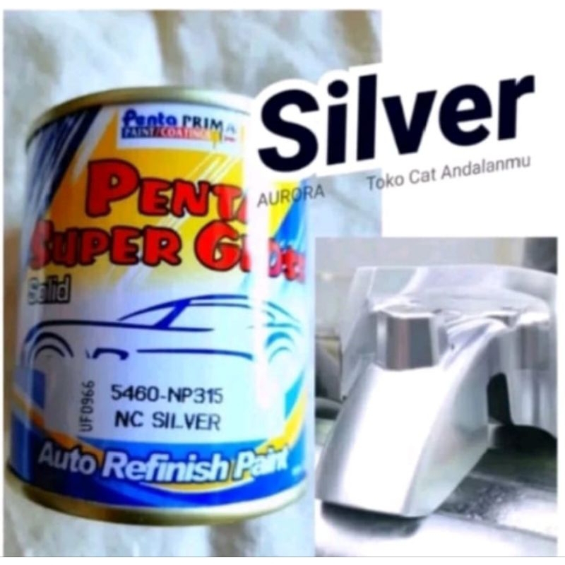 Cat Penta Super Gloss NC Silver Metalik 5460-NP315 Silver Metalik