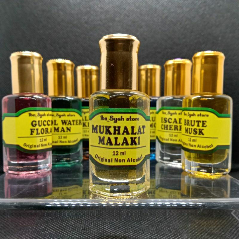 PREMIUM AWET MUKHALAT MALAKI  ROL ON MINYAK WANGI 12 ML