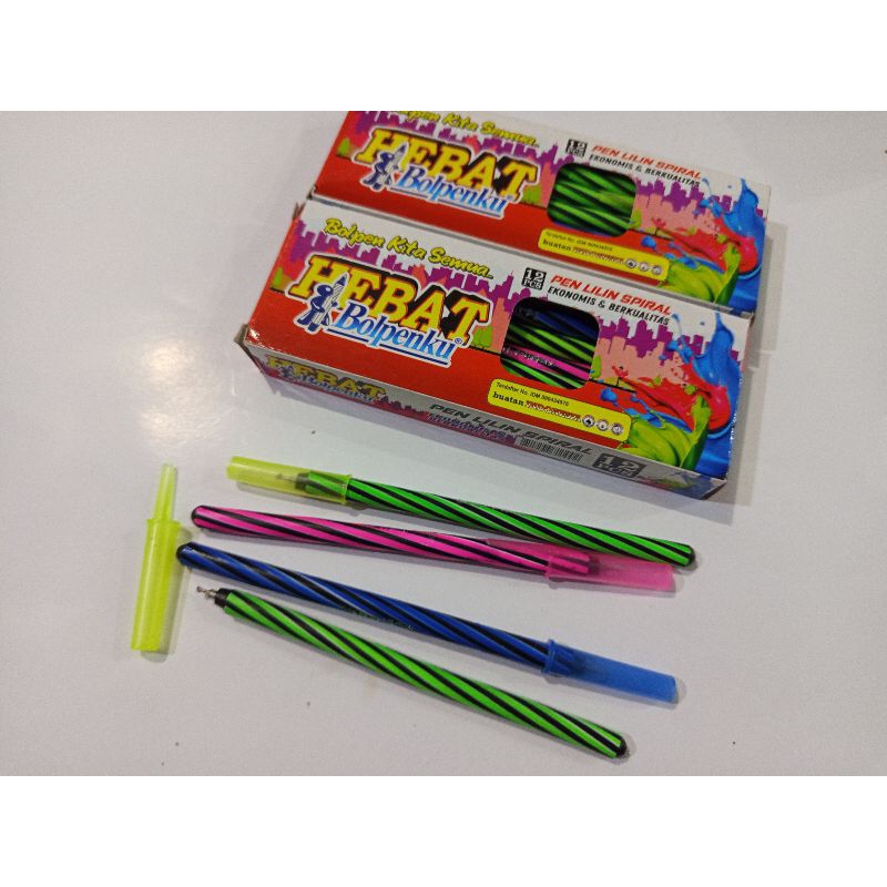 

(1 pak isi 12 pcs) BOLPOINT ulir 1000