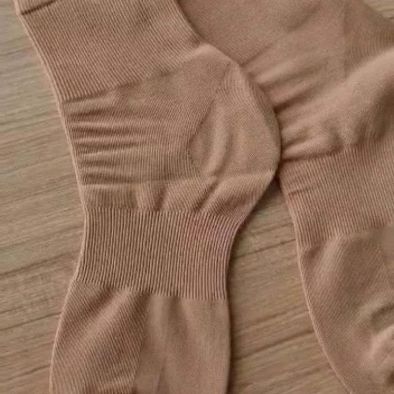 Aulora socks beige kaos kaki kesehatan wanita