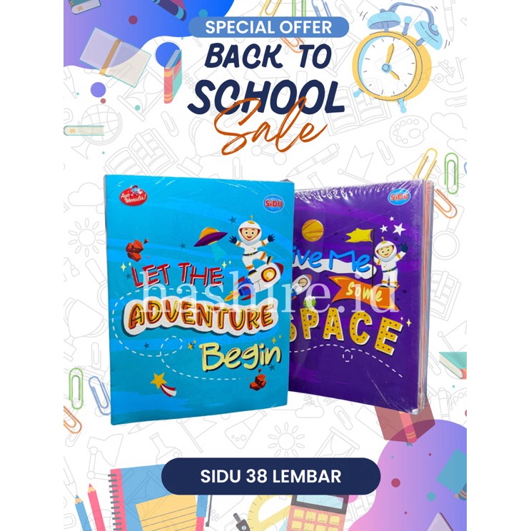 

Baru 1pcs Buku Tulis SIDU 38 Lembar 1pack Buku Tulis SIDU 38 Lembar R37