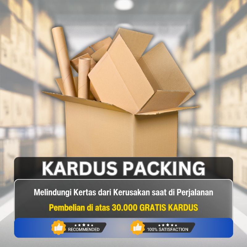 

Kardus Packing Agar Kertas Tidak Dilipat