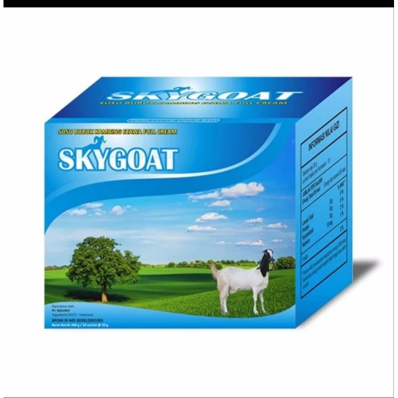 

SKYGOAT SUSU KAMBING ETAWA BUBUK ORIGINAL