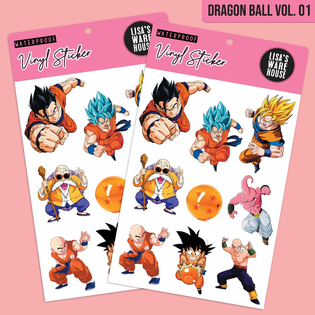 

Sticker Dragon Ball Volume 01