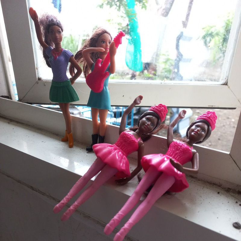 figure barbie mini