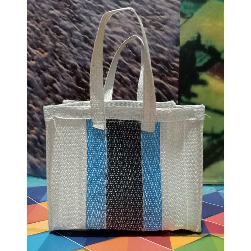 TAS ANYAMAN PLASTIK KACA PREMIUM IMPORT