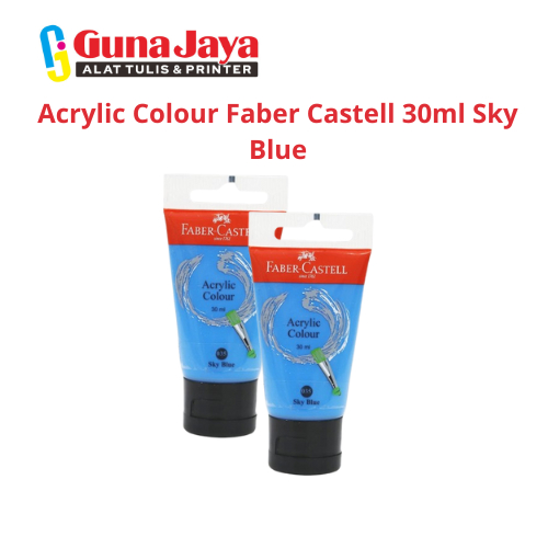 

Acrylic Colour Faber Castell 30ml Sky Blue