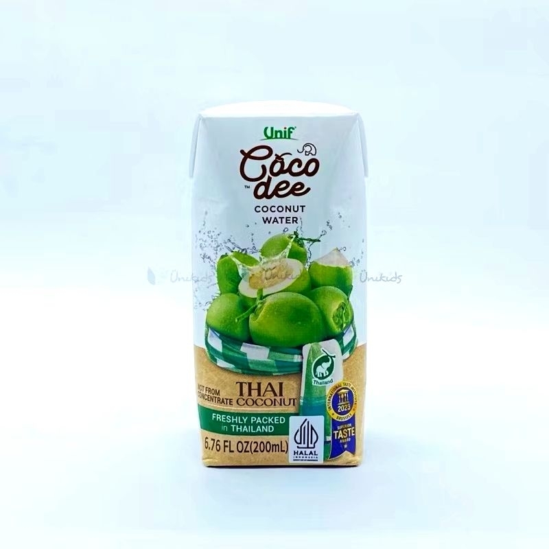 

Unif Coco Dee Coconut Water Thailand COCO DEE coconut water air kelapa asli 200ml