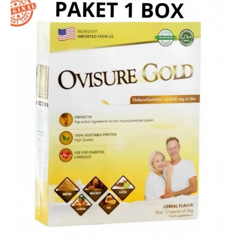 

OVISURE GOLD SUSU OBAT VITAMIN TULANG DAN SENDI SYARAF KEJEPIT KERAM ORIGINAL AS