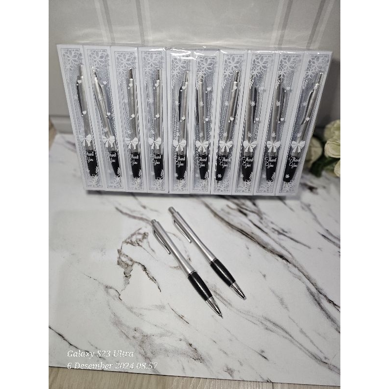 

( isi 50PCS ) PULPEN A6 KEMASAN MIKA