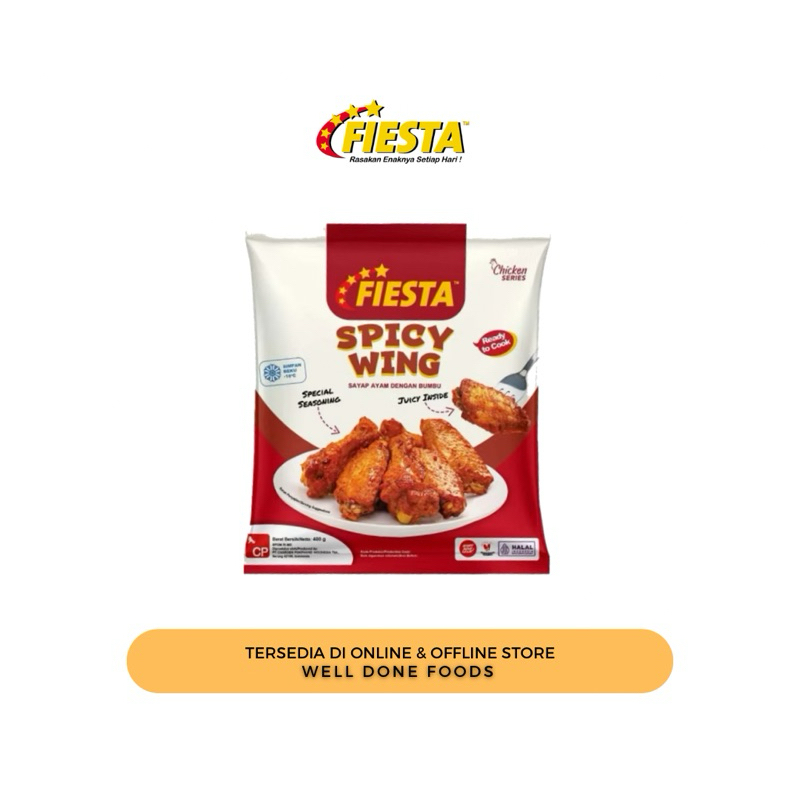 

Fiesta Spicy Wings 400gr