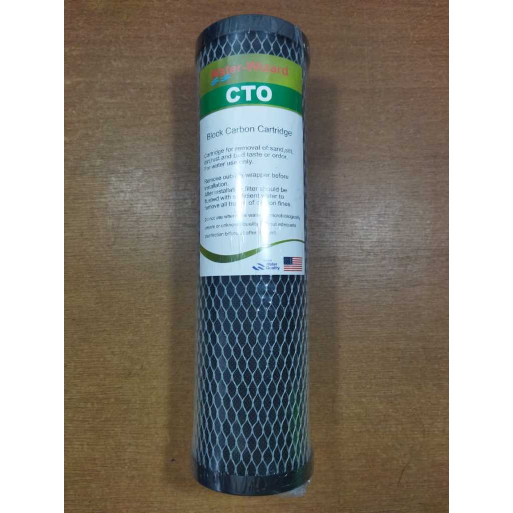 CTO Refill CARBON FILTER Air 10" CARTRIDGE WATER FILTER Karbon Aktif