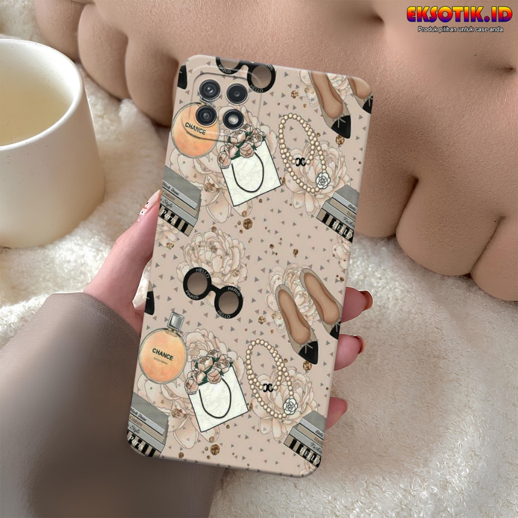 Case Samsung A22 5G - Casing Samsung A22 5G - Fashion Case - Silikon Samsung A22 5G  - Motif Keren D