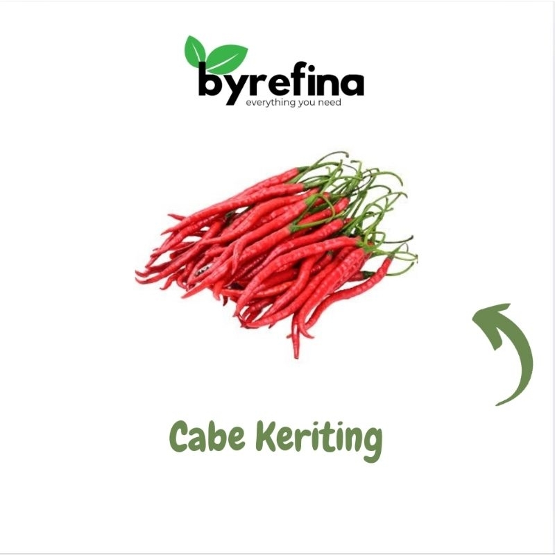 

Cabai Cabe Keriting 125gr - 1kg Surabaya / Byrefina