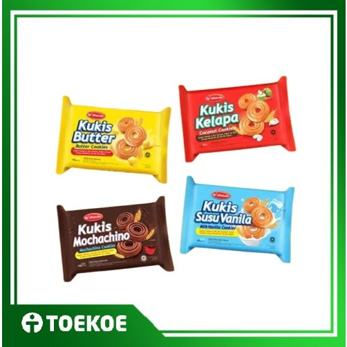 

TOEKOE Kokola Kukis Rasa Kelapa Mochacino Butter Milky Vanilla 218gr