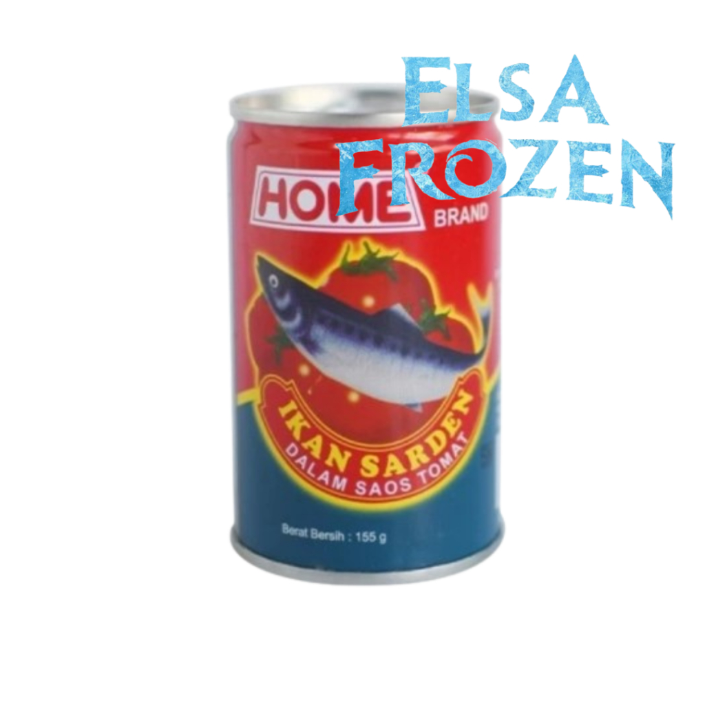 

HOME SARDEN SAUS TOMAT 155GR IKAN SARDEN KALENG/MAKANAN KALENG