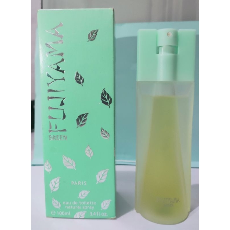 parfum Fujiyama green dan gold