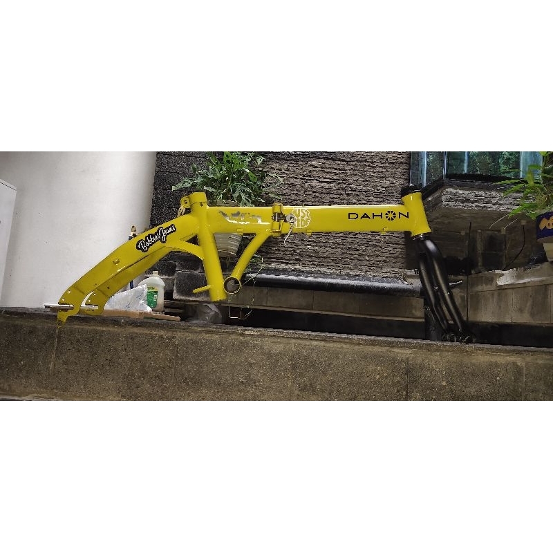 frame set sepeda lipat 16 plus