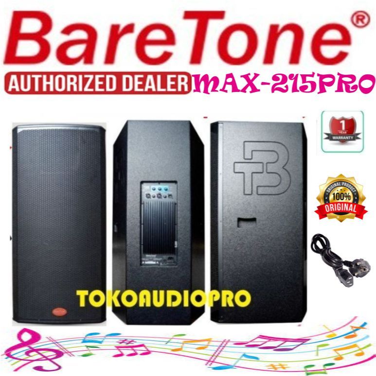 Speaker Aktif Baretone Max-215 Pro 2x15-Inch Speaker Aktif max215pro
