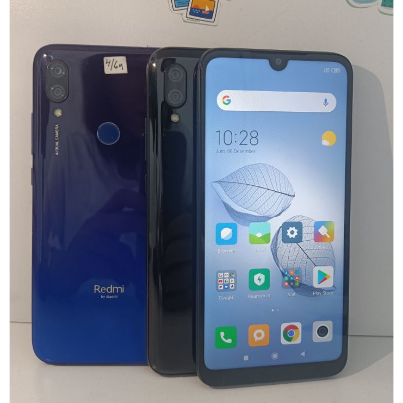 XIAOMI/REDMI 7 4 64GB  HP SECOND ORIGINAL BERGARANSI