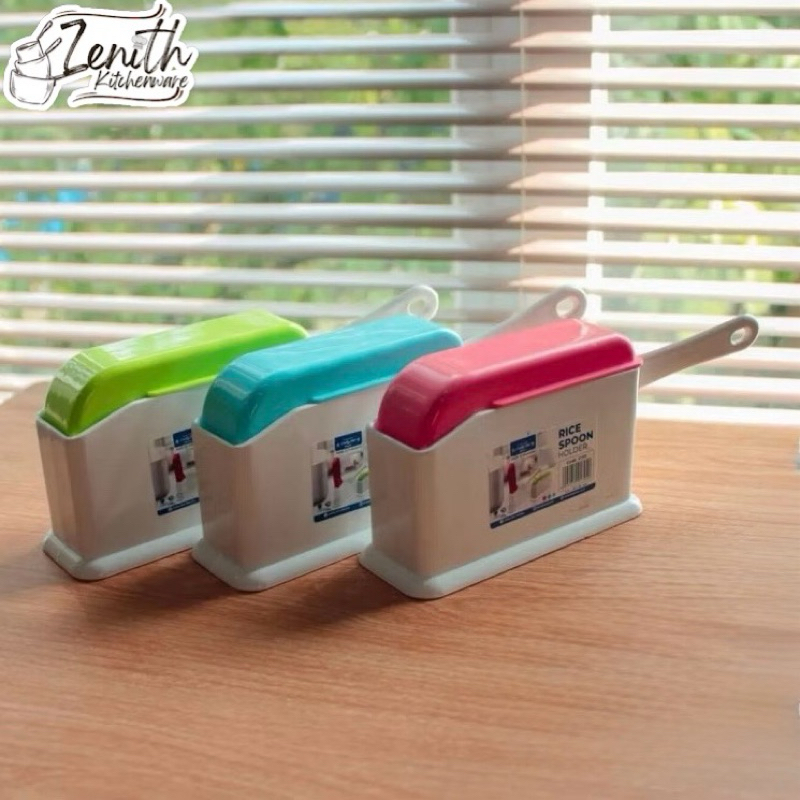 TEMPAT CENTONG NASI + SENDOK / RICE SPOON HOLDER LUCKY STAR