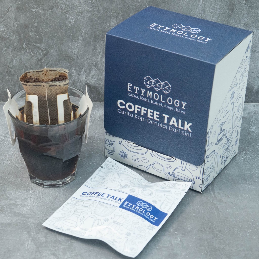 

Etymology Coffee Talk Motivasi Series Kopi Arabica - Drip bag Satuan 1 Pcs
