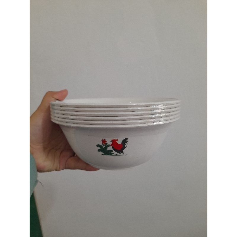 MANGKOK BAKSO PLASTIK CAP AYAM JAGO